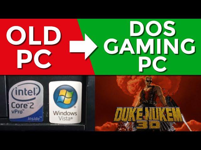 Turn your old PC into a DOS gaming machine using DOSBox-X and Linux