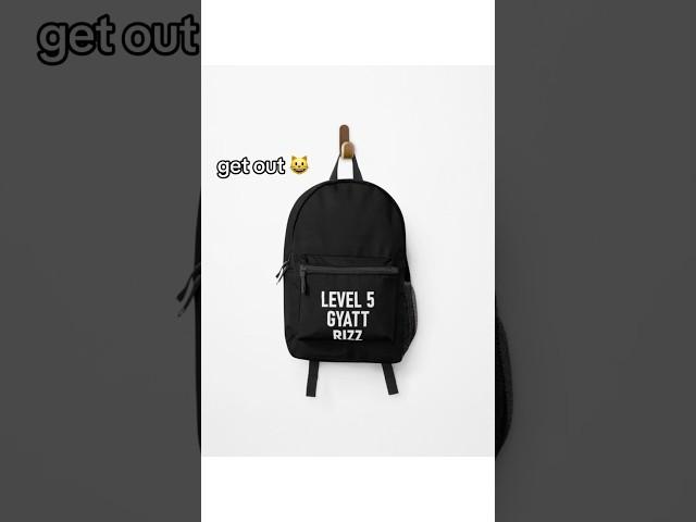 backpacks i BETTER NOT SEE AT SCHOOL || #school #greenscreen #shorts #hacks #fypシ゚ #cute #youtuber