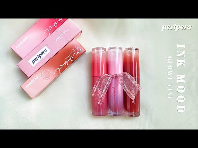 [Review & Swatch] Peripera Ink Mood Glowy Tint | New Lip Tint