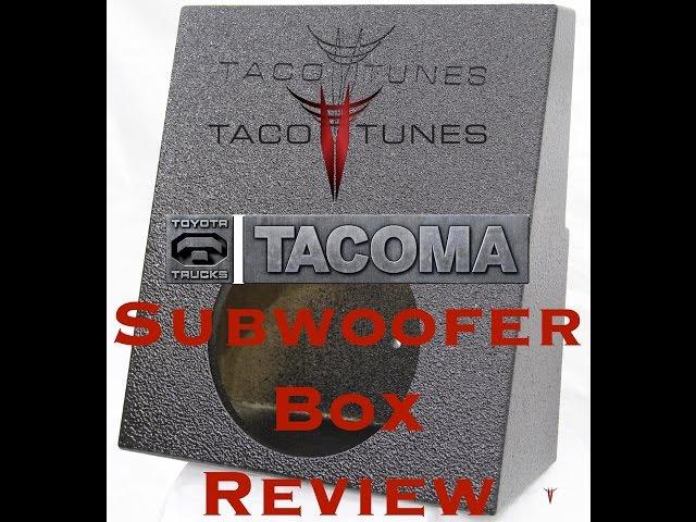 TacoTunes Subwoofer Box Review - 2016+ Toyota Tacoma - Tim's Tacoma Garage Ep. 13