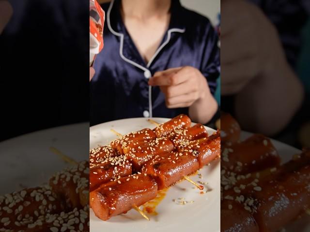 Korean Street Food Magic: How to Make Perfect Tteokbokki!#shorts