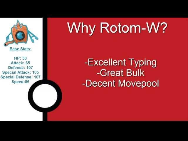 Learning the Basics for VGC: Rotom-W