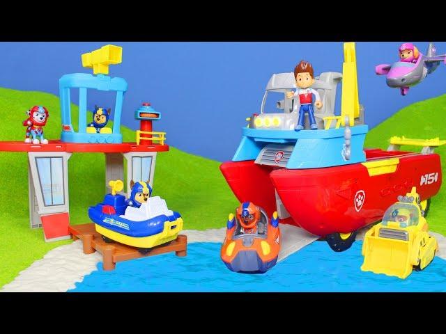 PAW PATROL Spielzeuge: Chase, Feuerwehrmann Marshall, Ryder & Sea Rubble