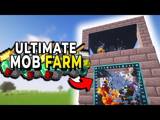 How To Make The PERFECT Mob Farm In All The Mods 8