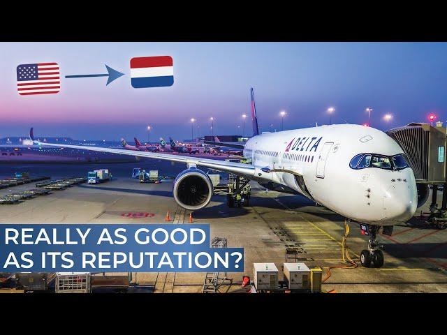 TRIPREPORT | Delta (ECONOMY) | Detroit - Amsterdam | Airbus A350-900