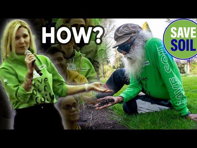 How to SAVE SOIL? Sadhguru Answers