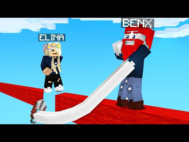 Ich PRANKE ELINA mit UNSICHTBAREN HACKS in Minecraft