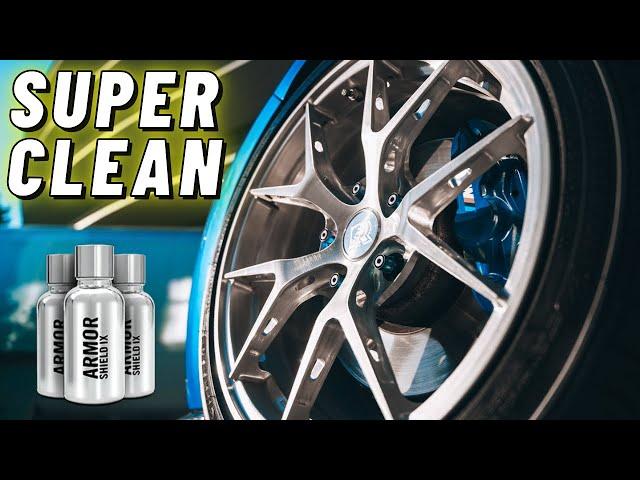 How to SUPER Clean & CERAMIC COAT Wheels