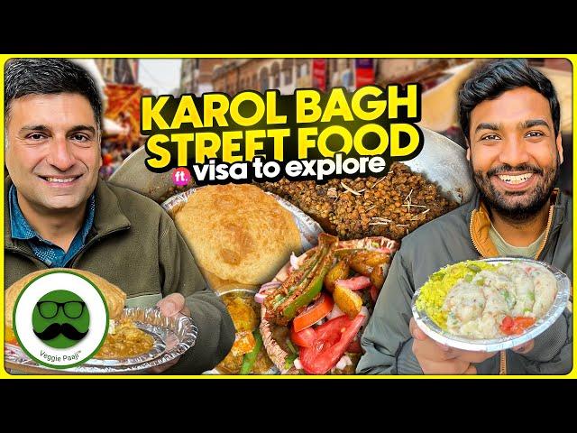 Karol Bagh Street Food with ​⁠@visa2explore | Veggie Paaji Delhi Food