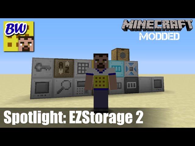 Minecraft Mod Spotlight: EZStorage 2