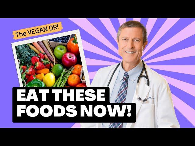 Dr NEAL BARNARD On POWER FOODS For Body & Mind, The Raw Vegan Diet, #1 Food For Weight Loss & More