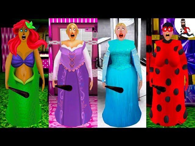 All the Mods of Granny ► by Abegi Jo ► Ariel (Disney Princess) ►  The evolution №25