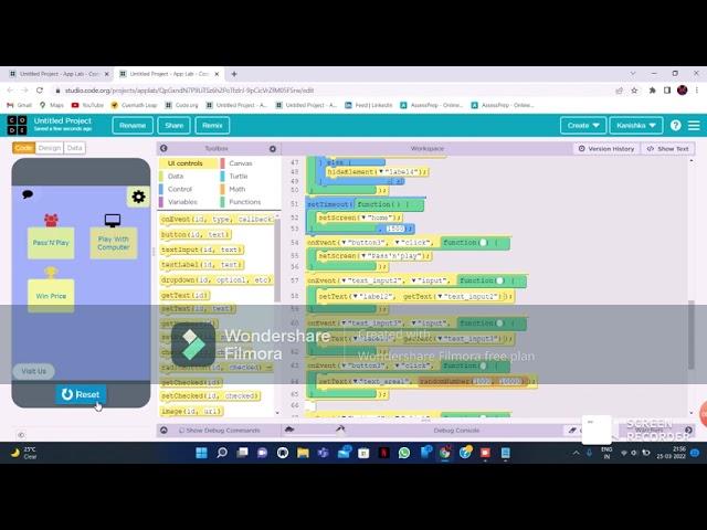 Random Number App || Code.org || Infiwave Coding