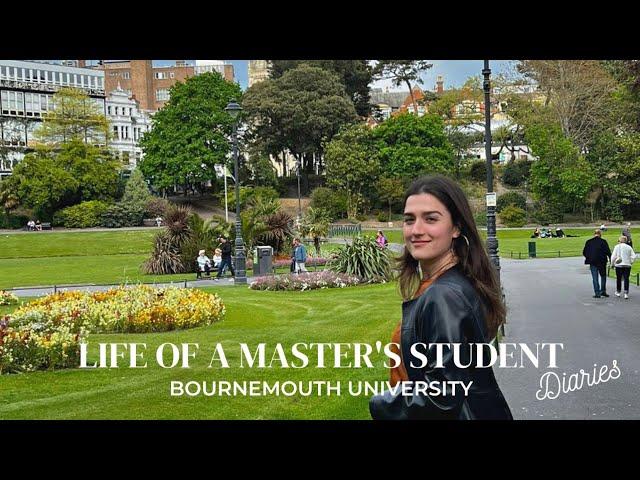 LIFE OF A MASTER'S STUDENT // BOURNEMOUTH UNIVERSITY (x Conference Day) | Uni Vlog Diaries | Dafy