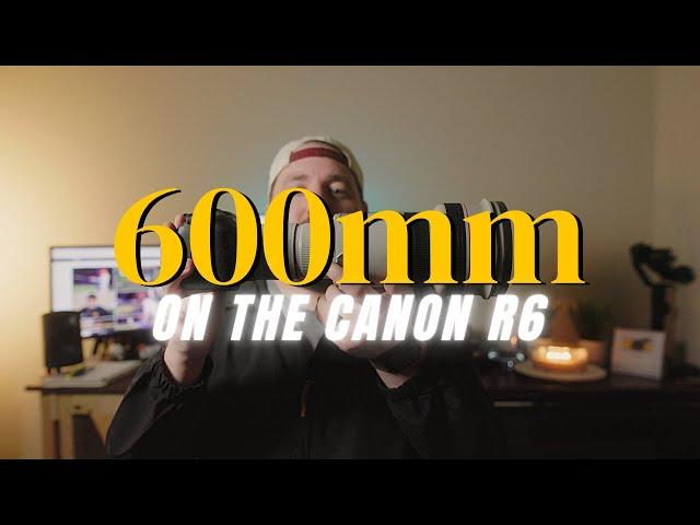 Sports photography with a 600mm! | Canon R6