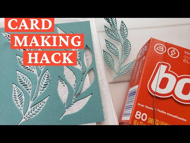  Mind Blowing Die Cutting Hack! 