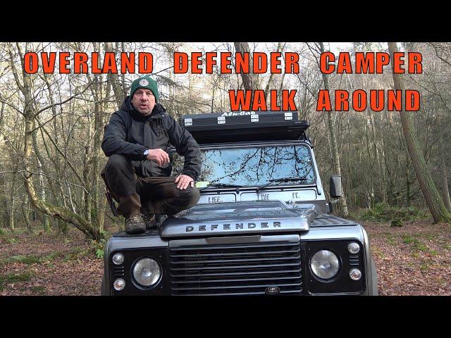 Land Rover Defender 110 Overland Camper Walk Around