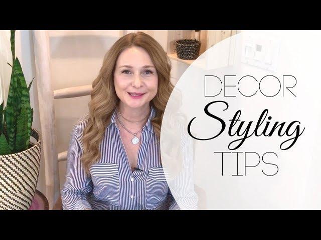 Interior Decor Styling Tips - How to Style Shelves