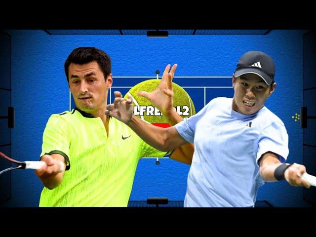 Learner Tien vs Bernard Tomic | F Fairfield • Highlights