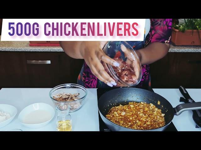 Quick and Easy Homemade Creamy Chicken Livers in 10 mins