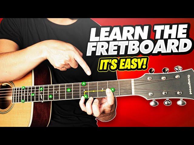 Learn The Fretboard - How To Memorize The Notes Of The Fretboard