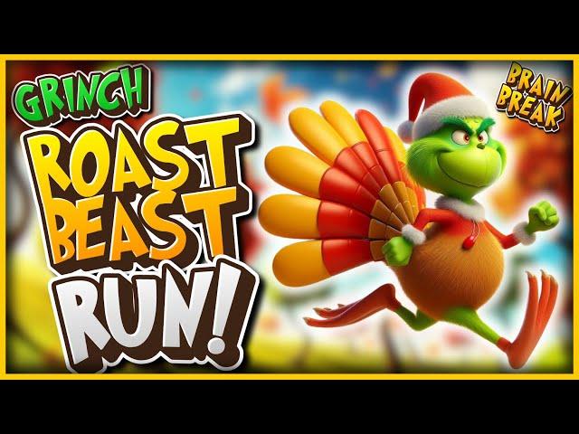 Grinch Turkey Run!  Autumn Brain Break  Thanksgiving Games  Danny Go Noodle  Just Dance