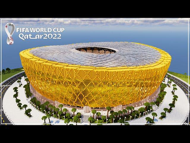 WORLD CUP Final Stadium! (Minecraft Timelapse)