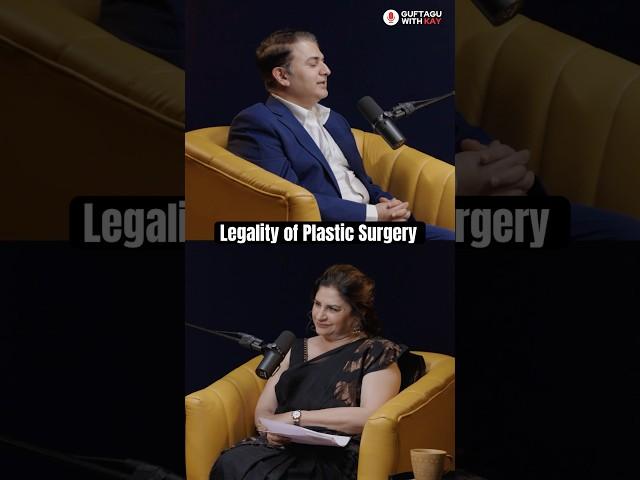 How far do patients go? Catch them discuss this only on Guftagu with Kay️#podcast #plasticsurgery