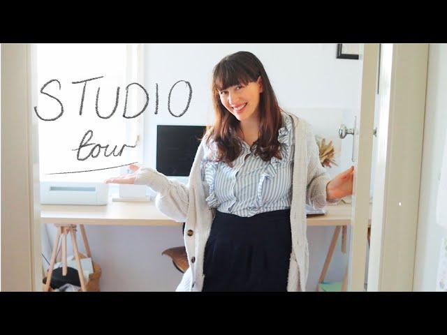 Studio Tour of a Graphic Designer