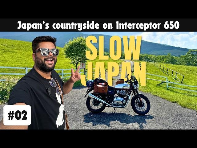 First Moto-Camping in Japan with Interceptor 650 | Ep 2: SLOW JAPAN