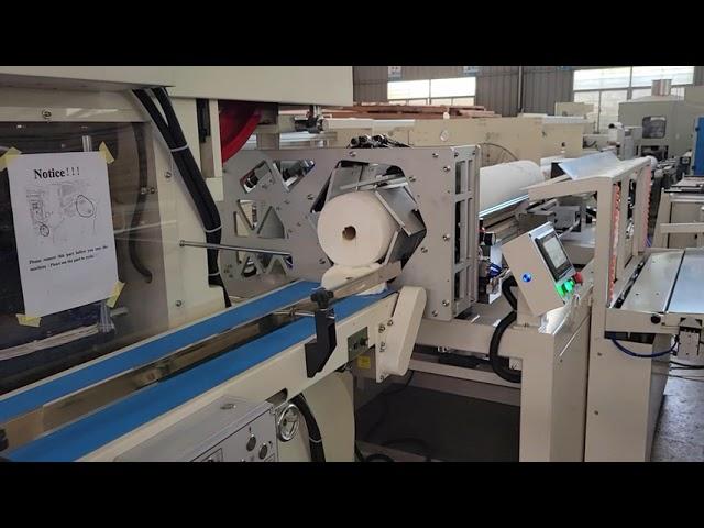 Automatic small bobbin paper tissue machine production line