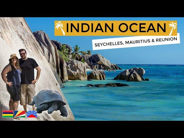 Indian Ocean CRUISE  Seychelles +  Mauritius +  La Reunion Cinematic Travel Video Drone