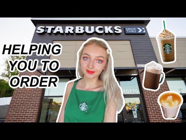 ENTIRE Starbucks Menu EXPLAINED by a BARISTA | What To Order At Starbucks