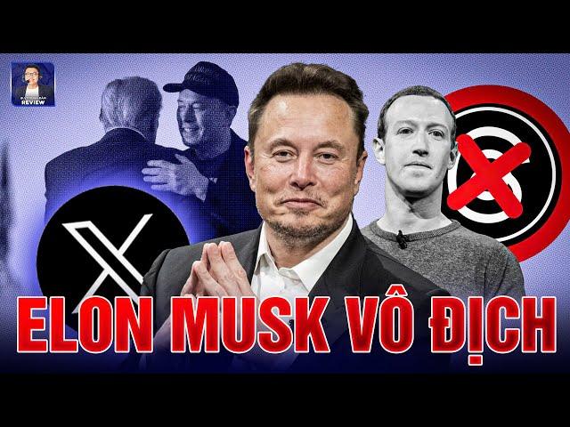 MARK ZUCKERBERG BỊ ELON MUSK VƯỢT MẶT TRONG NGÀY BẦU CỬ, NỀN TẢNG X TUYÊN BỐ THREADS KHÔNG CÓ TUỔI