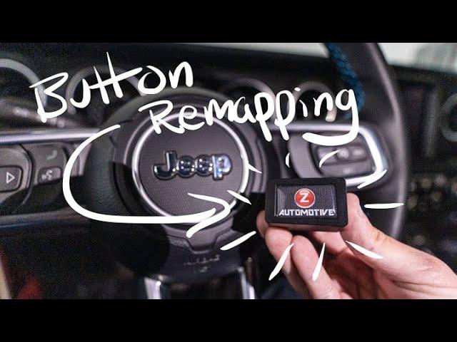 How to ReMap JL Steering Wheel Buttons - zAutomotive TaZer