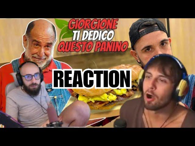 BLUR E MARZA REACTION A CICCIO CHE DEDICA IL PANINO A GIORGIONE