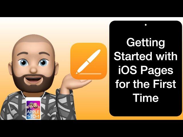 Getting Started iOS Pages for First Time Users