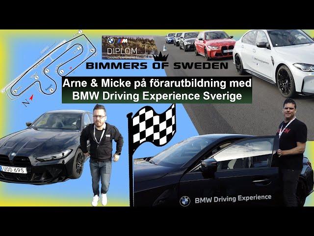 BOS på förarutbildning i M3 G80 med BMW Driving Experience Sverige