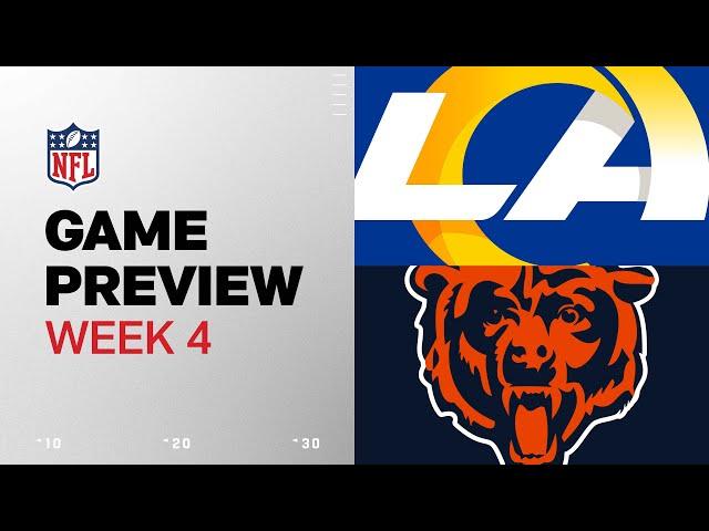 Los Angeles Rams vs. Chicago Bears | 2024 Week 4 Game Preview