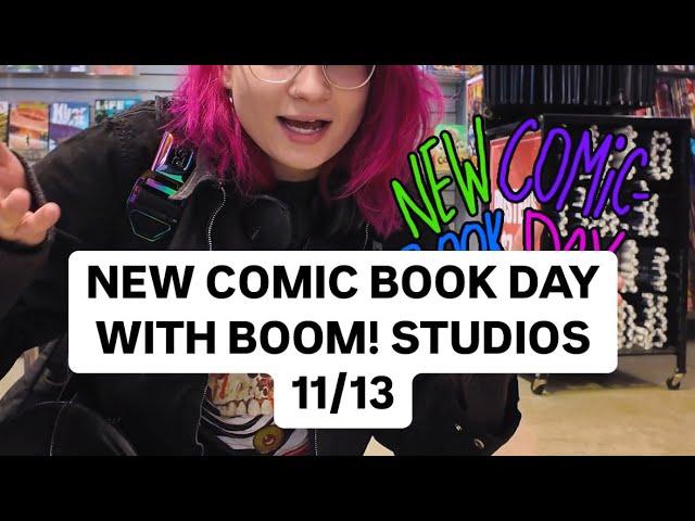 New Comic Book Day with BOOM! Studios 11/13