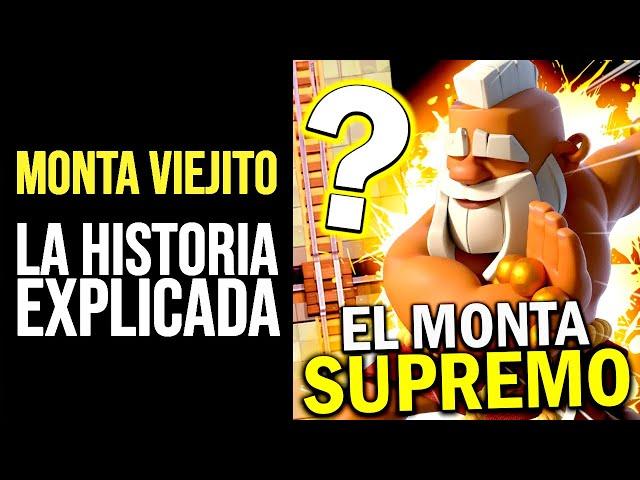 CLASH ROYALE: La Historia del MONJE o MONTA VIEJITO | ¡El Montapuercos Supremo!