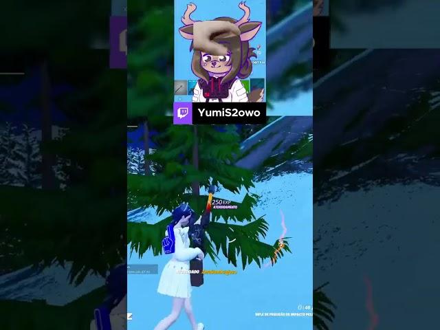 A YUMI AMASSA DE SNIPER NO FORTNITE TBM