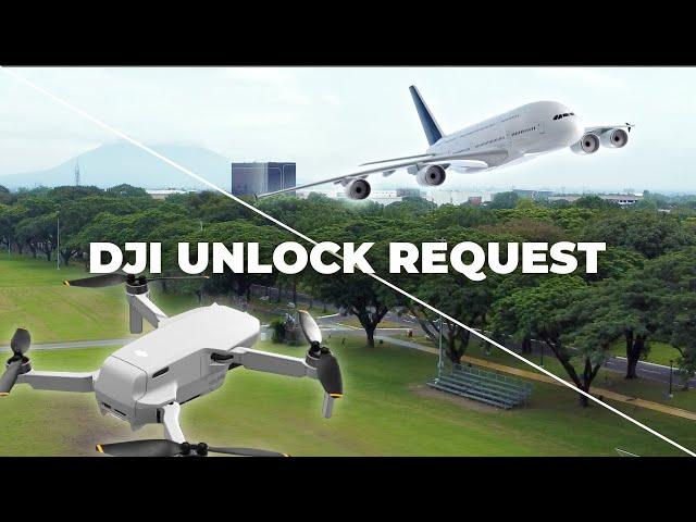 HOW TO GET LICENSE TO FLY DRONE NEAR AIRPORT, AUTHORIZATION ZONE | DJI UNLOCK REQUEST