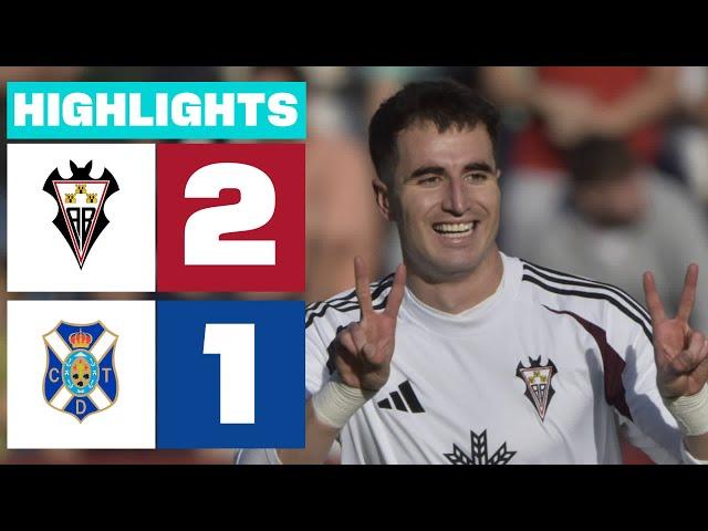 ALBACETE BP 2 - 1 CD TENERIFE I HIGHLIGHTS LALIGA HYPERMOTIO