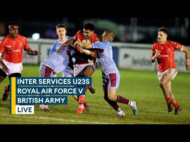 In full: RAF U23s v British Army U23s | Inter Services under-23s championship action