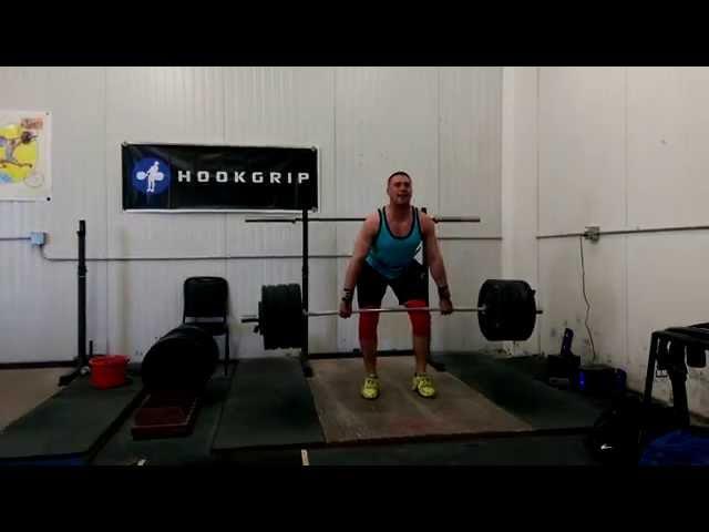 MoveFastLiftHeavy.com-- Michael 140kg Hang Clean x 2