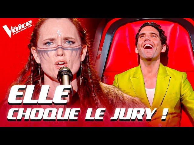 Chant viking - Sacrifice - Marie Flamme | The Voice 2024 | Audition à l'aveugle