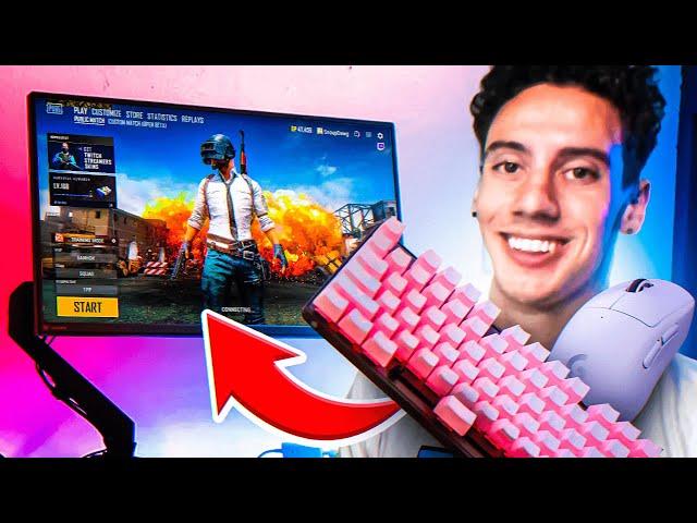 TGLTN Shows Us the BEST Mouse & Keyboard Settings for PUBG!