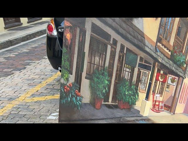 Plein Air Painting Live in Saint Augustine