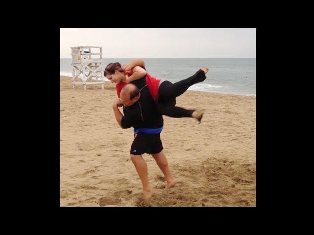 Swing Dance Aerials on the Beach - SwingVirginia